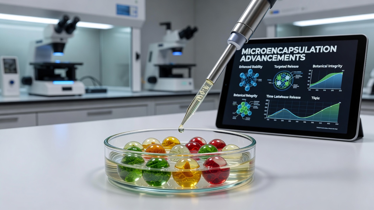 Advancements in Microencapsulation Technology Transform Delivery of Sensitive Botanical Extracts