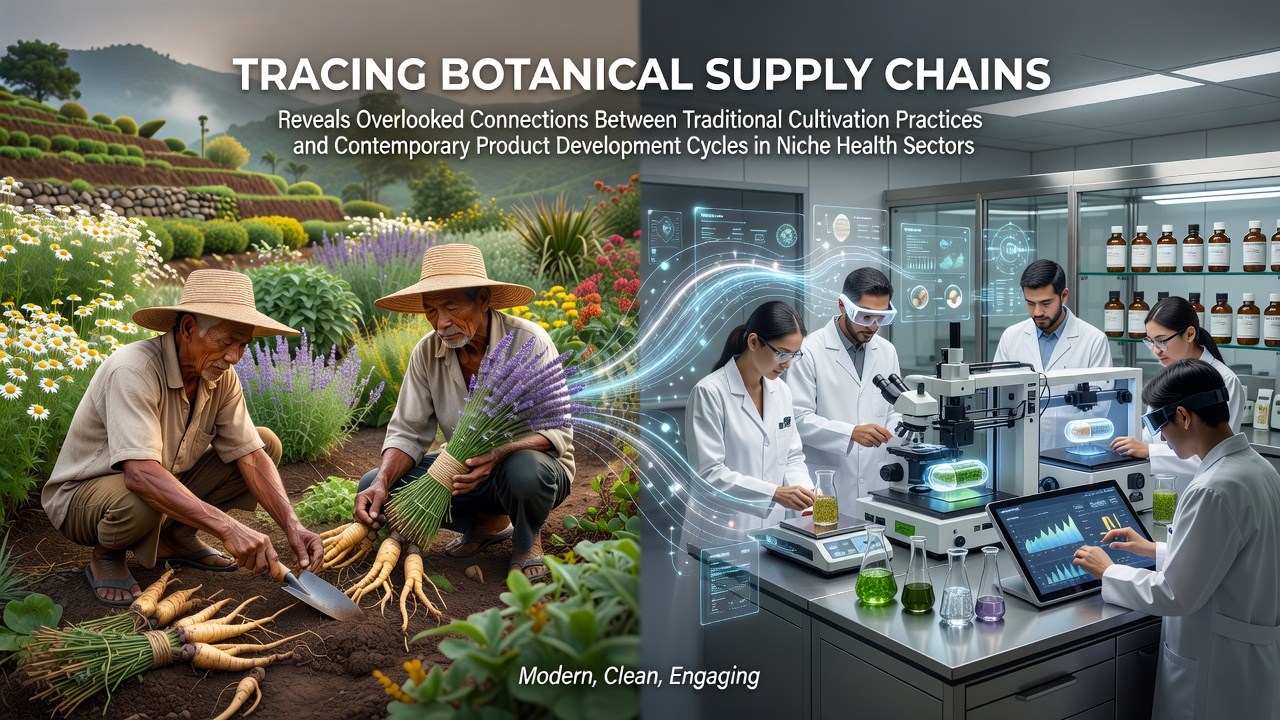 Tracing Botanical Supply Chains Reveals Overlooked Connections Between Traditional Cultivation Practices and Contemporary Product Development Cycles in Niche Health Sectors